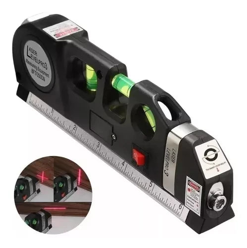 Nivel Laser 3 Burbujas Cinta Metrica