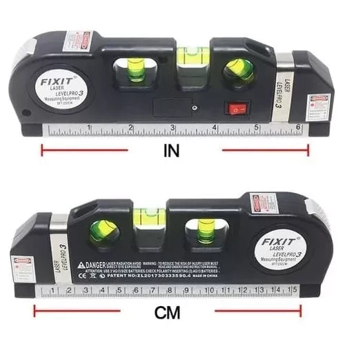 Nivel Laser 3 Burbujas Cinta Metrica
